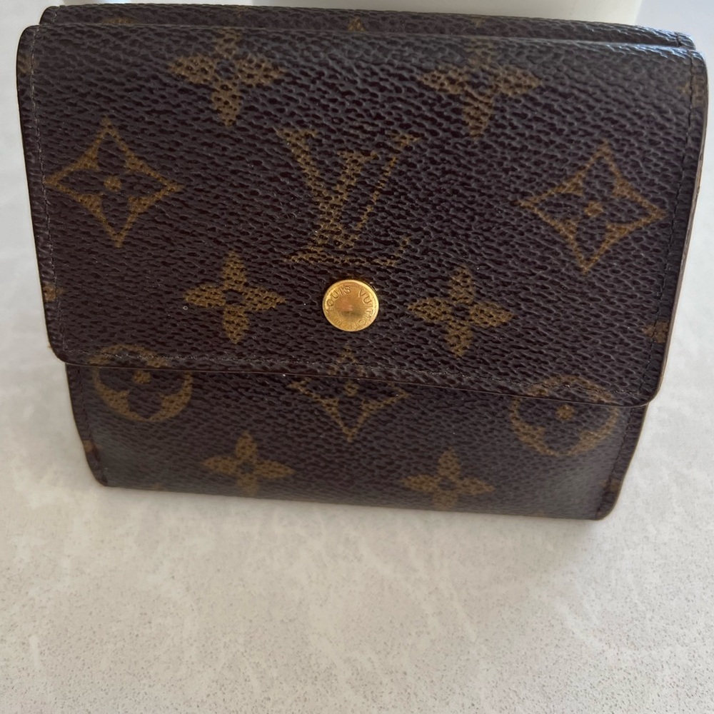 Louis Vuitton Portefeuille Elise Monogram. Authentic